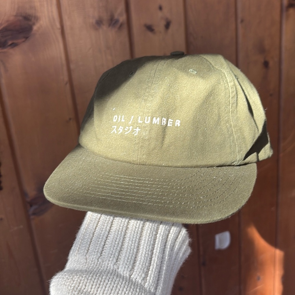 Oil & Lumber Flat Brim Hat